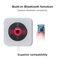KC-808 Wall Mounted Bluetooth 4.2+EDR CD Player with Remote Control, Support FM(White)