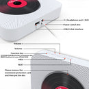 KC-808 Wall Mounted Bluetooth 4.2+EDR CD Player with Remote Control, Support FM(White)