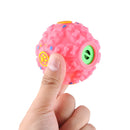 Pet Food Dispenser Squeaky Giggle Quack Sound Training Toy Chew Ball, Size: S, Ball Diameter: 7cm(Pink)