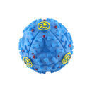 Pet Food Dispenser Squeaky Giggle Quack Sound Training Toy Chew Ball, Size: S, Ball Diameter: 7cm(Blue)