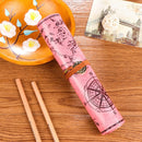 Simple Style Creative Stationery Bag Pencil Bag(Pink)