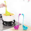2 PCS Creative Nice Lake Monster Style Spoon,Random Color Delivery