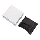 Mini Desk Style 10x Magnification Loupe Metal Antique Magnifier (Black)