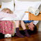 Magic Running Alarm Clock Creative Time Display Screen Alarm Clock(Black)