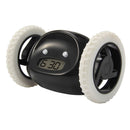 Magic Running Alarm Clock Creative Time Display Screen Alarm Clock(Black)