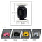Magic Running Alarm Clock Creative Time Display Screen Alarm Clock(Black)