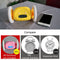 Magic Running Alarm Clock Creative Time Display Screen Alarm Clock(Black)