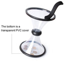 Vortex Bank Decompression Transparent Funnel Gravity Rotating Coin Storage Box