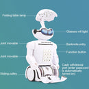 Multi-function Robot Piggy Bank Desk Lamp Code Money Box for Children