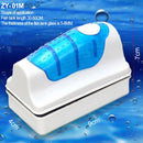 ZY-01M Aquarium Fish Tank Suspended Magnetic Cleaner Brush Cleaning Tools, M, Size: 9.5*7.4*4.5cm