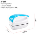 ZY-02M Aquarium Fish Tank Suspended Handle Design Magnetic Cleaner Brush Cleaning Tools, M, Size: 10.5*7.5*5cm