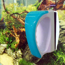 ZY-02L Aquarium Fish Tank Suspended Handle Design Magnetic Cleaner Brush Cleaning Tools, L, Size: 11.5*9*6cm