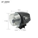 AF-2005D Aquarium Fish Tank Digital LCD Auto Timer Feeders Pet Feeding Dispenser, Capacity: 50-100g