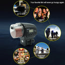 AF-2009D Aquarium Fish Tank Digital LCD Auto Timer Feeders Pet Feeding Dispenser, Capacity: 30-80g