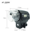 AF-2009D Aquarium Fish Tank Digital LCD Auto Timer Feeders Pet Feeding Dispenser, Capacity: 30-80g