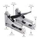 Nail Gun U Type / T Type / Door Type Nail Universal Nailer with Handle Case & 1000 PCS Nails