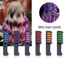 6 Color Box Dyed Hair Comb