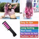 6 Color Box Dyed Hair Comb