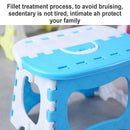 2 PCS Outdoor Portable Sitting Plastic Folding Stool Fishing Useful Stool, Random Color Delivery