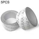 5 PCS Screen Window Screen Door Hole Strip Repair Patch Anti-mosquito Hole Repair Tape(Black)