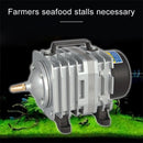 ACO-006 80W 88L/Min Electromagnetic Air Pump Compressor Seafood Fish Tank Increase Oxygen Air Flow Spliter, US Plug