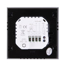 BHT-2001 3A Load Water Heating Type LCD Digital Heating Room Thermostat, Display Clock / Temperature / Time / Week / Heat etc.(Black)
