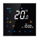 BHT-3001 16A Load Electronic Heating Type LCD Digital Heating Room Thermostat with Sensor, Display Clock / Temperature / Time / Week / Heat etc.(Black)