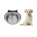 Stainless Steel Suspension Style Dog Feeding Bowl, Size: S