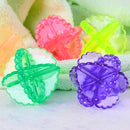 5 PCS Colorful Transparent Soft PVC Magic Protective Stain Laundry Washing Ball Magic Ball, Anti-winding Clean Ballï¼ŒRandom Color Delivery