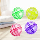 5 PCS Colorful Transparent Soft PVC Magic Protective Stain Laundry Washing Ball Magic Ball, Anti-winding Clean Ballï¼ŒRandom Color Delivery