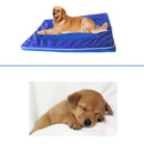 Summer Dog Pad Bed House Pet Cool Down Pad Detachable Dog Mat Cushion,Small, Size:28*44*4cm