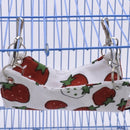 Pet Canvas Hammock Nice And Warm Cat Hammock Hamster Mat Nest Pet Bed,Small,Size:16*15cm,Random Color Delivery