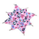 Pet Canvas Hammock Nice And Warm Cat Hammock Hamster Mat Nest Pet Bed,Large,Size:38*37cm,Random Color Delivery