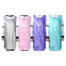 Sleeveless Pet Apron Beauty Gown Pet Grooming Beautician Smock Waterproof Clothing Pet Store Aprons,M, Length: 93cm(Silver)