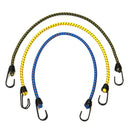 2 PCS Outdoor Tent Crude Elastic Rope Tied High Luggage Rope Clothesline Camping, Length: 60cm, Diameter: 8mm, Random Color Delivery