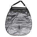 Outdoor Camping Portable Solar Heating with Thermometer Folding High Quality Hot Water Shower Bag, Capacity: 20L