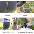Outdoor Camping Portable Solar Heating with Thermometer Folding High Quality Hot Water Shower Bag, Capacity: 20L