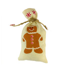 3 PCS Christmas Scene Decoration Tableware Cover Christmas Creative Sackcloth Dishes Bags Gifts Bags, Random Color Delivery