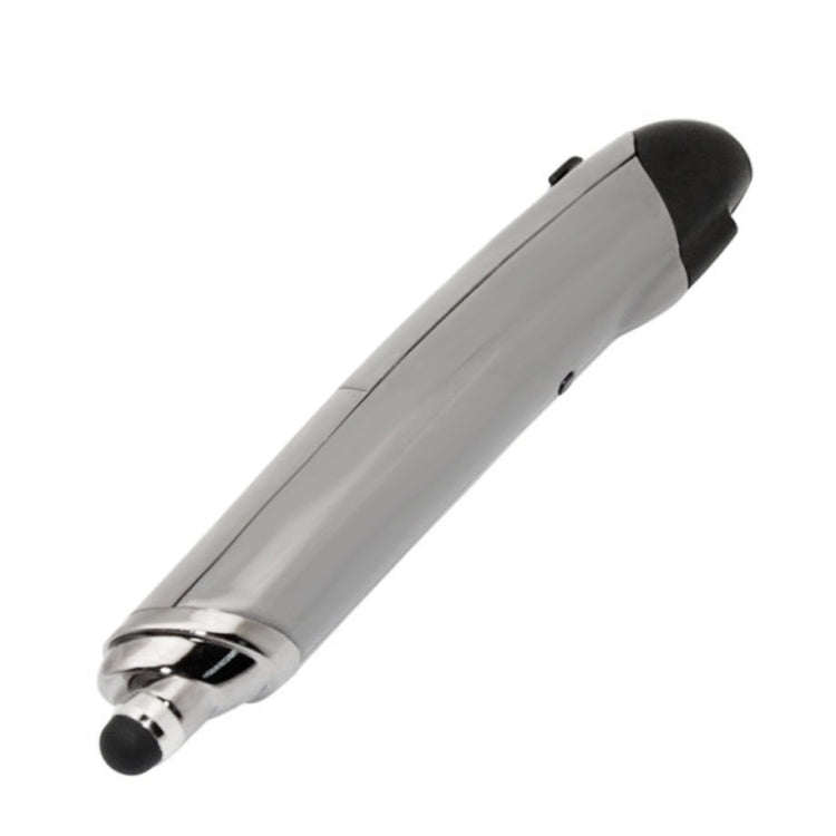 PR-08 2.4G Innovative Pen-style Handheld Wireless Smart Mouse, Support Windows 8 / 7 / Vista / XP / 2000 / Android / Linux / Mac OS. , Effective Distance: 10m(Grey)