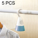 5 PCS Closet Clothing Dehumidifier Flavor Scalping Camphor Box Hanging Type Mildewproof Mothproof Mothballs Desiccant(Blue)