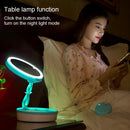 Multi-function Cute Cat Touch Screen Human Body Sensor USB Charging LED Makeup Mirror Desk Lamp Atmosphere Light with Storage Box & Magnifier, Sensor Distance: 30-60cm, DC 5V