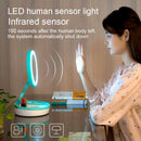 Multi-function Cute Cat Touch Screen Human Body Sensor USB Charging LED Makeup Mirror Desk Lamp Atmosphere Light with Storage Box & Magnifier, Sensor Distance: 30-60cm, DC 5V