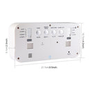 Multi-functional Large Screen LED Digital Music Alarm Clock with Time / Week / Temperature / Calendar Display & Remote Control, DC 5V