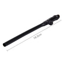 10 PCS Dicky Sipping Straw, Length: about 19cm(Black)