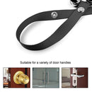 Pet Dog Training Bell Nylon Rope Traction Rope Doorbell Leash Dog Anti-lost Bell with 7 Bells (Red)