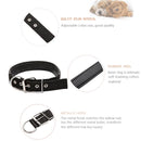 Foam Cotton Polyester Pet Collars Pet Neck Strap Dog Neckband Cats Dogs Collars, 3cm x 47cm (Blue)