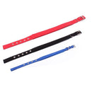 Foam Cotton Polyester Pet Collars Pet Neck Strap Dog Neckband Cats Dogs Collars, 3cm x 47cm (Red)