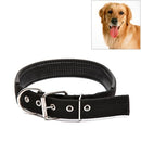 Foam Cotton Polyester Pet Collars Pet Neck Strap Dog Neckband Cats Dogs Collars, 3.5cm x 57cm (Black)