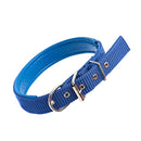 Foam Cotton Polyester Pet Collars Pet Neck Strap Dog Neckband Cats Dogs Collars, 3.5cm x 57cm (Blue)