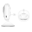 BM-108 2.4 inch LCD 2.4GHz Wireless Surveillance Camera Baby Monitor with 8-IR LED Night Vision, Two Way Voice Talk(White)